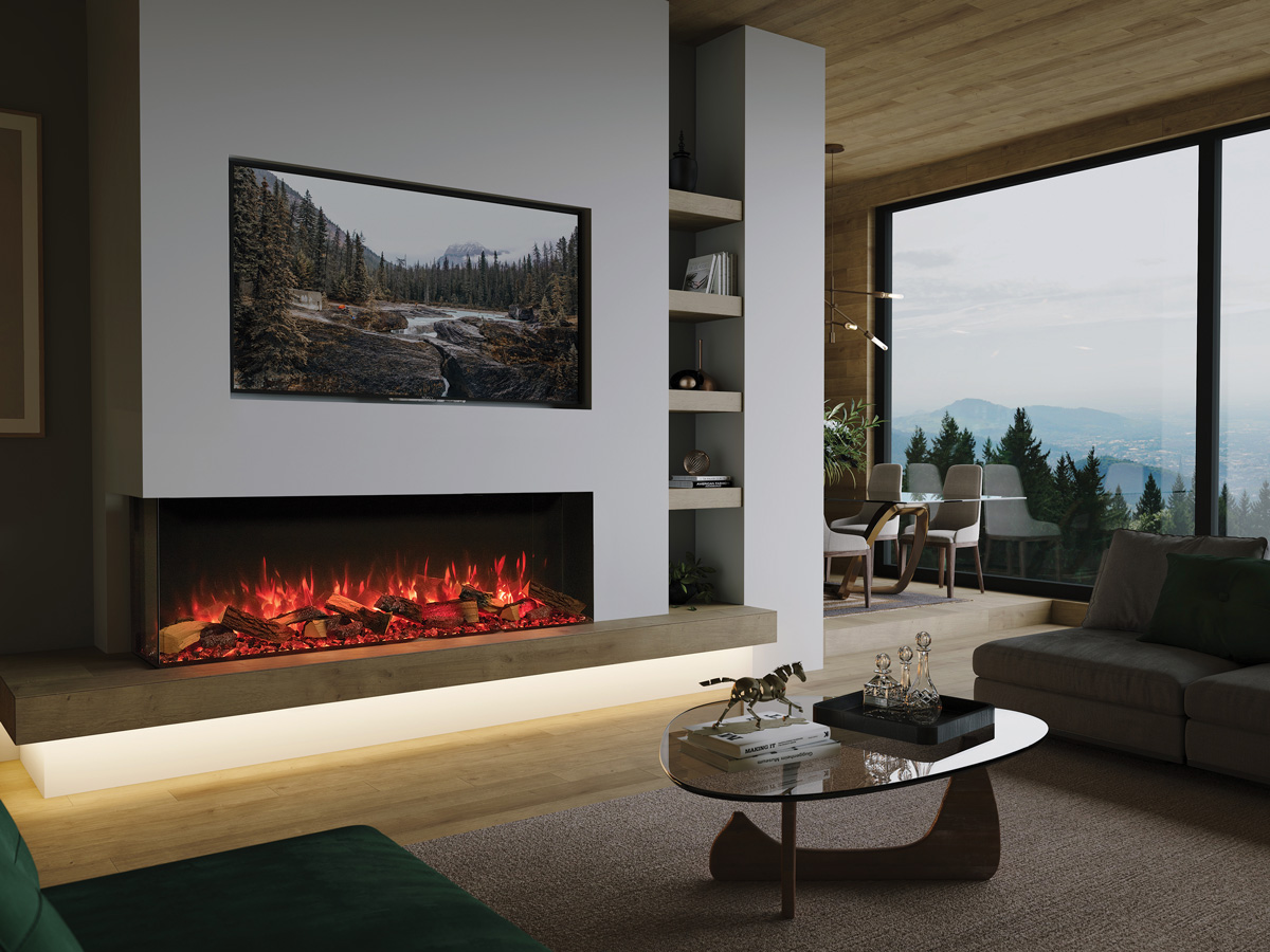 Fireplace TV Wall Regency-Onyx-EX150