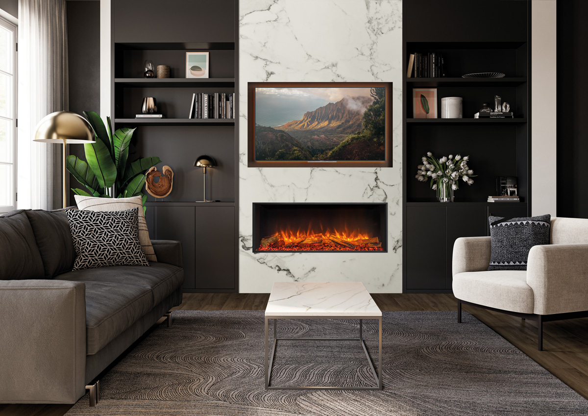 Fireplace TV Wall Regency Skope E110