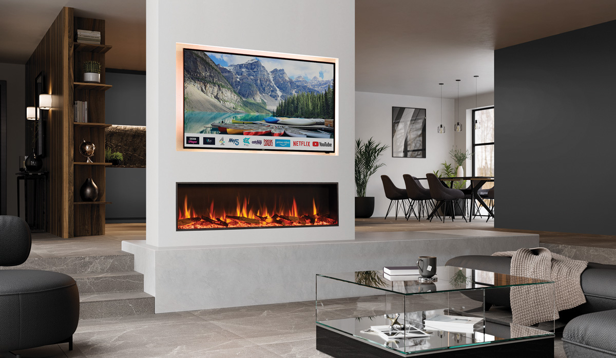 Fireplace TV Wall Regency-Studio-ES165-B