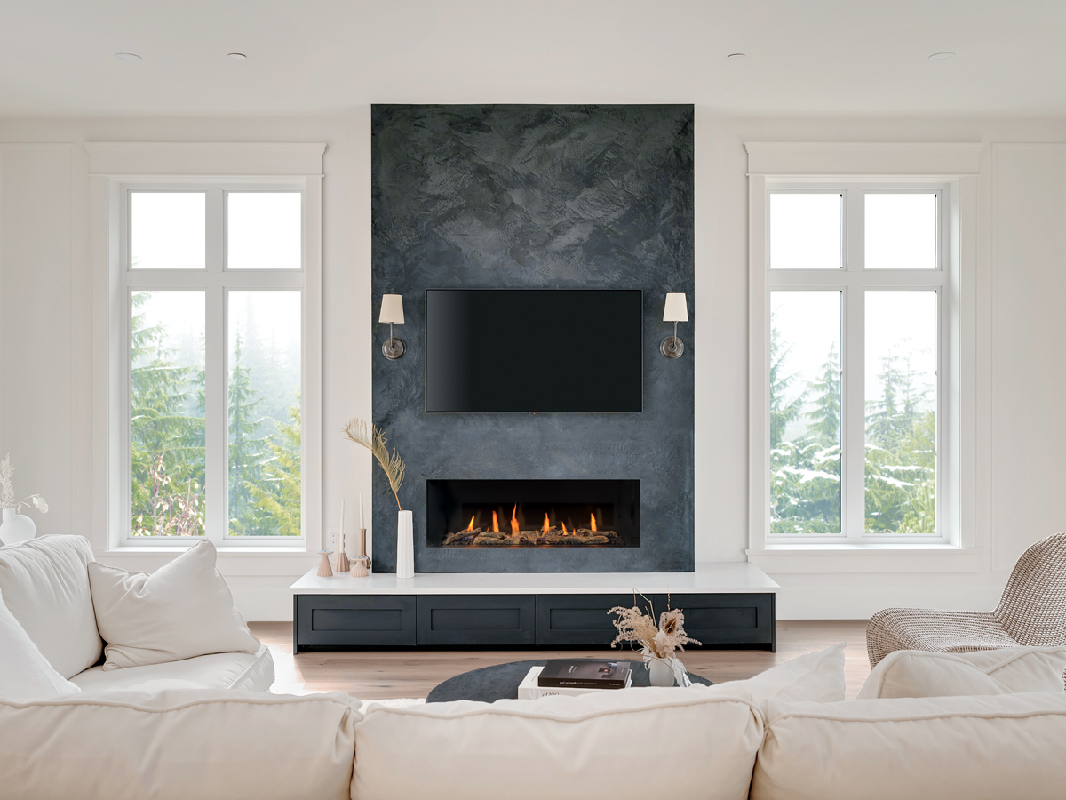 Regency Fireplace TV Wall City Series NY